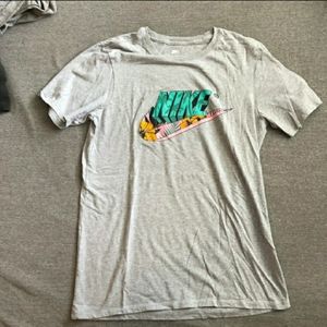 Nike Floral Tee Size Small